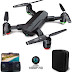 Dragon Touch DF01G Foldable GPS Drones for Adults