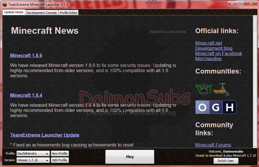 Download Minecraft Launcher Cracked 1.11.2 TeamExtreme 