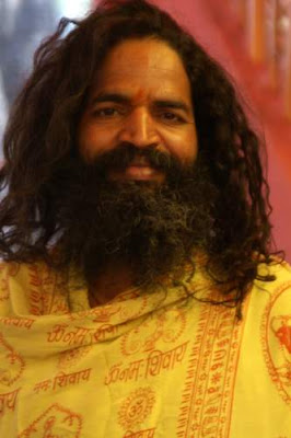 Image of a Shaivaite Sadhu in Nagpur, India.