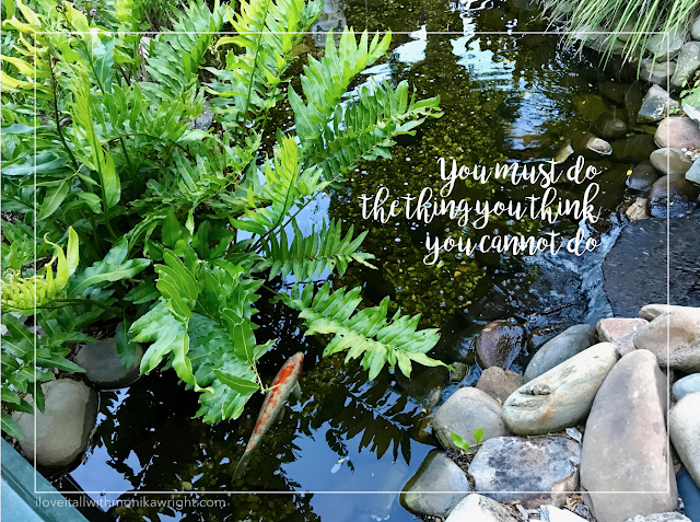 #eleanor roosevelt #quote #choose joy #sunday photos #iloveitall #koi #encouragement #do #hope #motivation