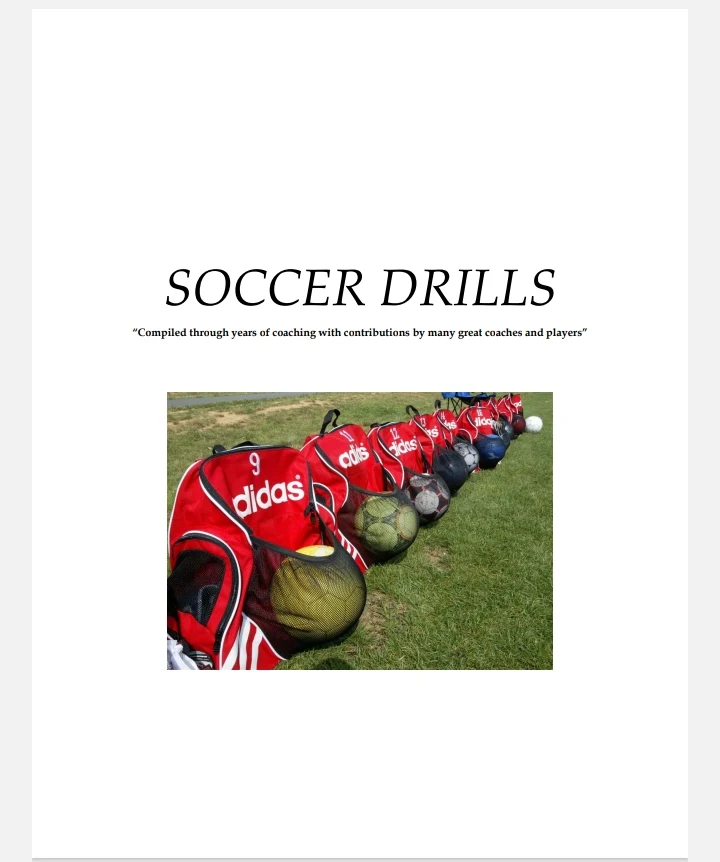 SOCCER DRILLS PDF