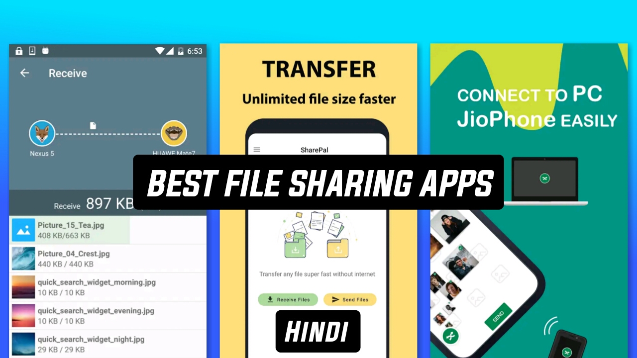 Best file sharing apps for android phones hindi