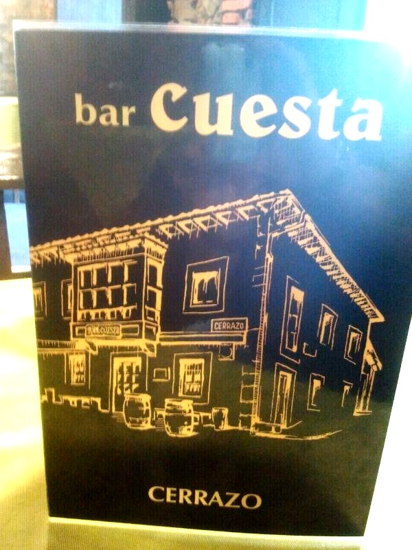 BAR CUESTA- CERRAZO  Gastrocríticas Cantabria