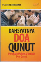 rumah buku dahsyatnya doa qunut