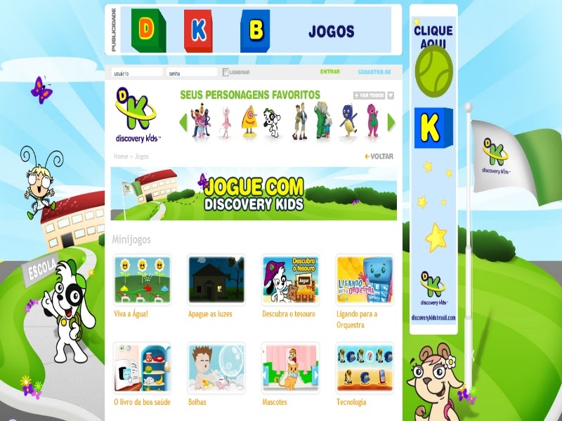Blog da Sophia: Discovery Kids Jogos - Clique e Acesse!