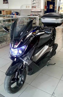 Gambar Gambar Modifikasi  Motor  Yamaha  Nmax  Warna Merah  