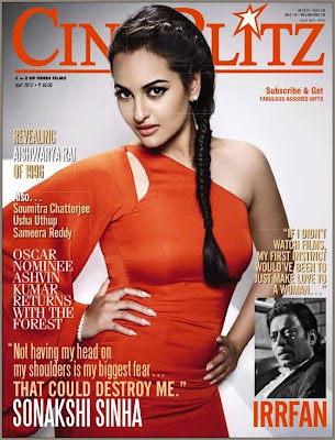 Sonakshi Sinha on CineBlitz magazine