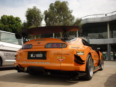 Supra Super GT style wide body kit