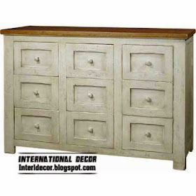 Provence style interior furniture drawer