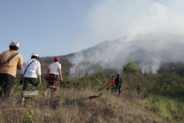   Sikapi Dampak Serius Kebakaran Hutan Lindung Gunung Agung, Bupati Tidak Bisa Hadiri Rapat Paripurna