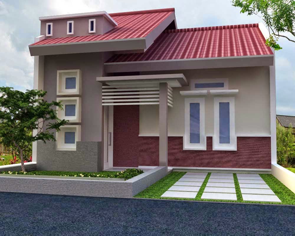 10 Model Rumah Sederhana 1 (Satu) Lantai Terbaru 2015