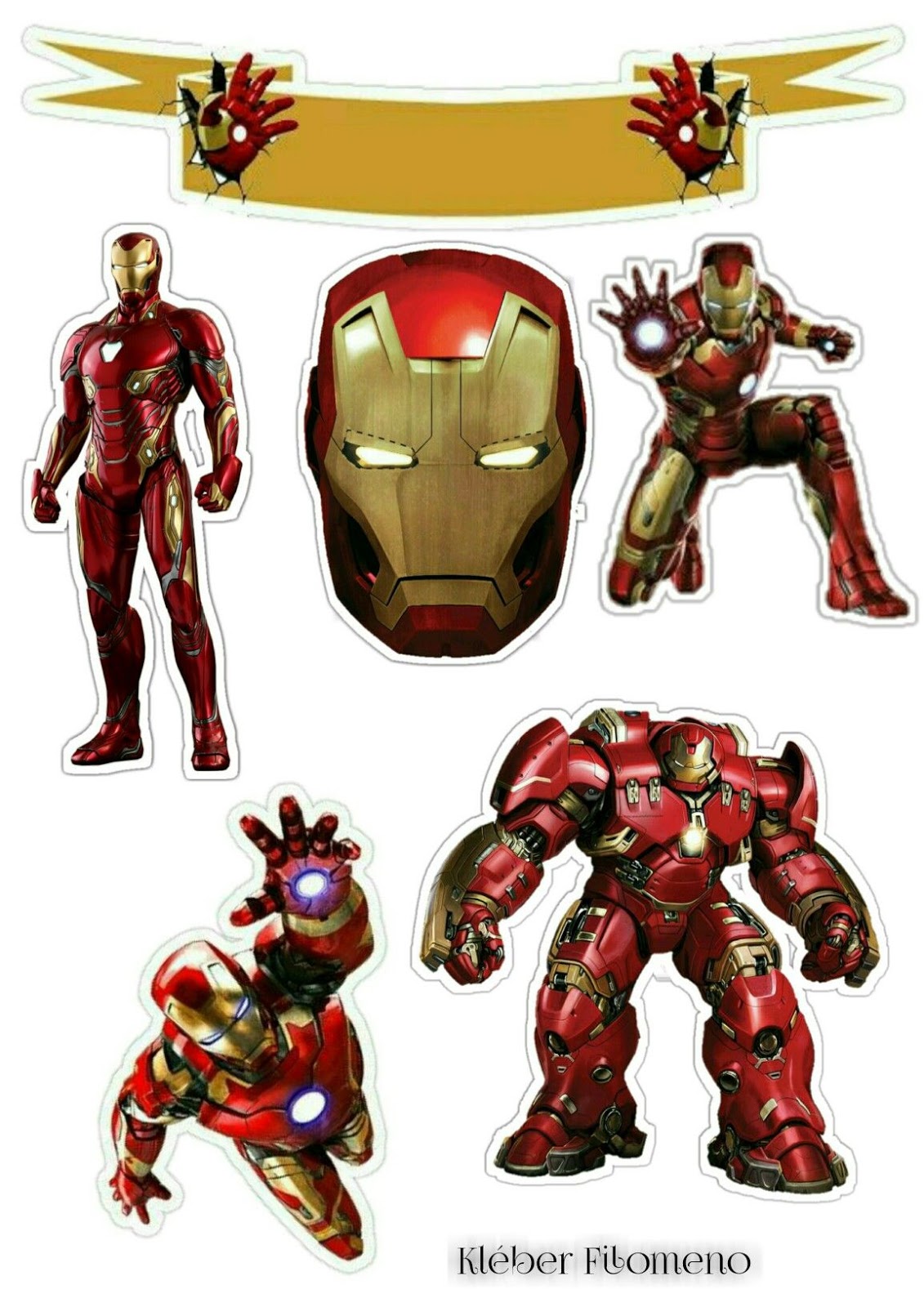 Iron Man Free Printable Cake Toppers Oh My Fiesta For Geeks - roblox iron man 3 theme