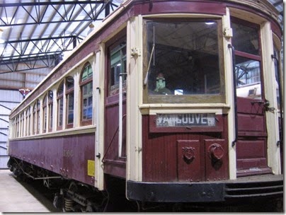 IMG_8117 British Columbia Electric Railways Interurban Car #1304 at Antique Powerland in Brooks, Oregon on August 4, 2007