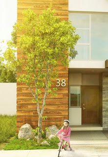 rumah porto asis desain minimalis bernuansa box house modern