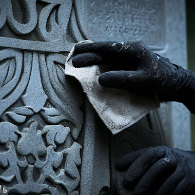 How To Clean A Granite Headstone Tombstone