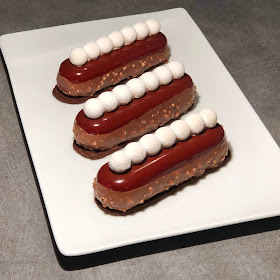 chic éclair silikomart chocolat glaçage miroir rocher