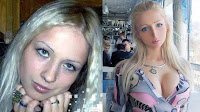 Valeria Lukyanova Foto Sebelum Sesudah Make Up Barbie | Galeri Info Unik