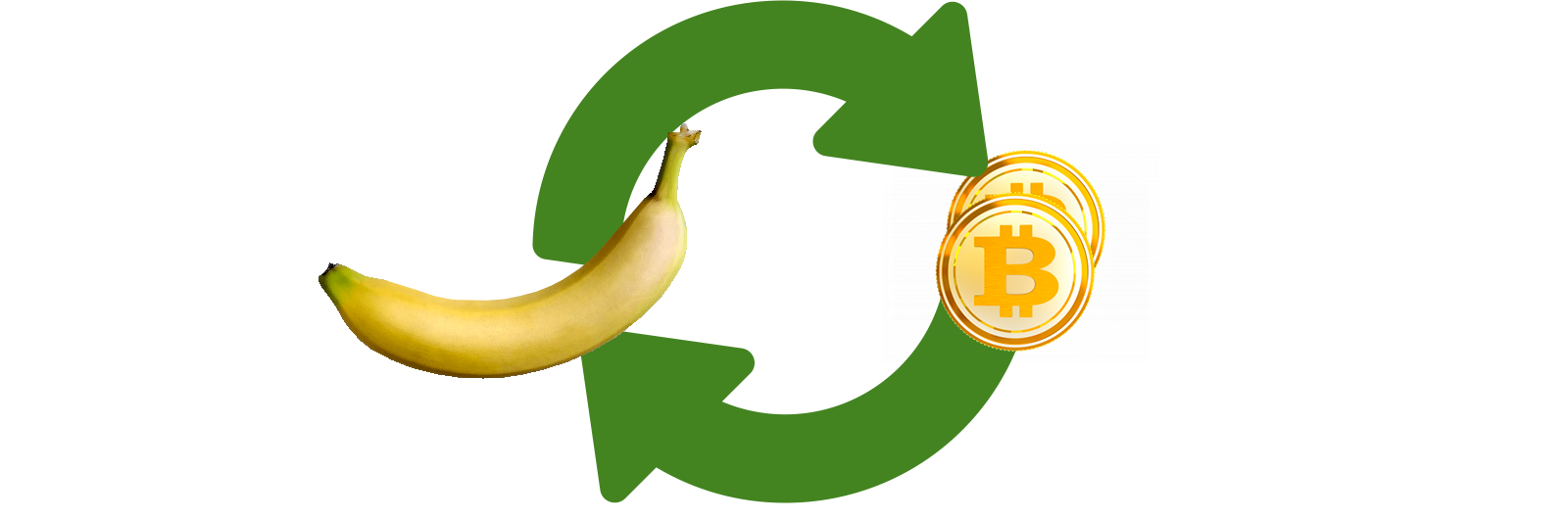 1 banana = 2 monedas