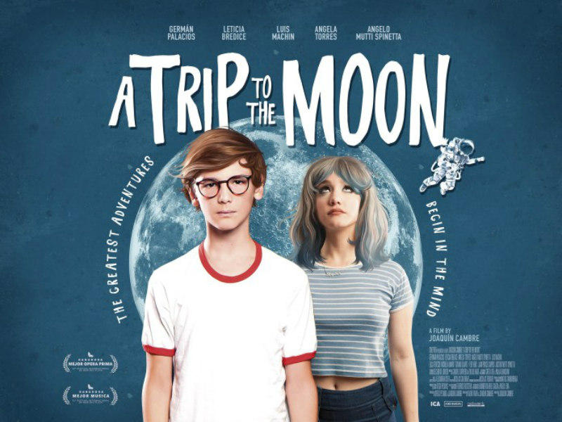 a trip to the moon poster