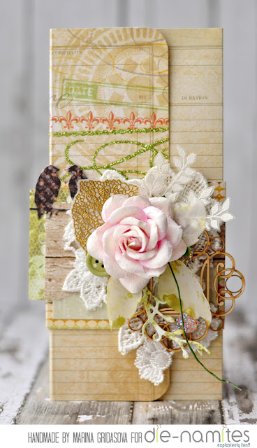 Die-Namites February Blog Hop, part 2 @akonitt #by_marina_gridasova #envelope #scrapbooking #die-namites #sosuzystamp