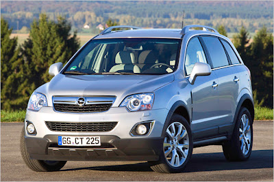 2011 2012 Opel Antara updated