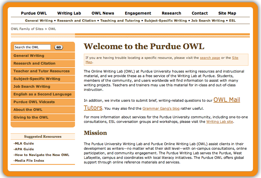 Purdue Owl Example Paper Essay Help With Cheap Prices