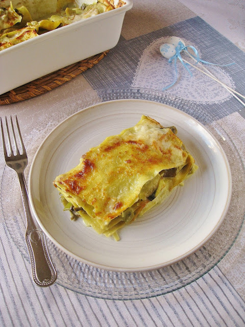 Pasta al Forno con Carciofi