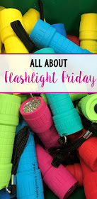 Flashlight Friday is a great and simple way to engage the readers in your classroom.  I use this with my kindergarten students and they absolutely love this special activity during reading time!