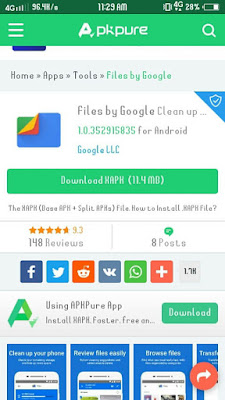 Download Google Files Go Apk