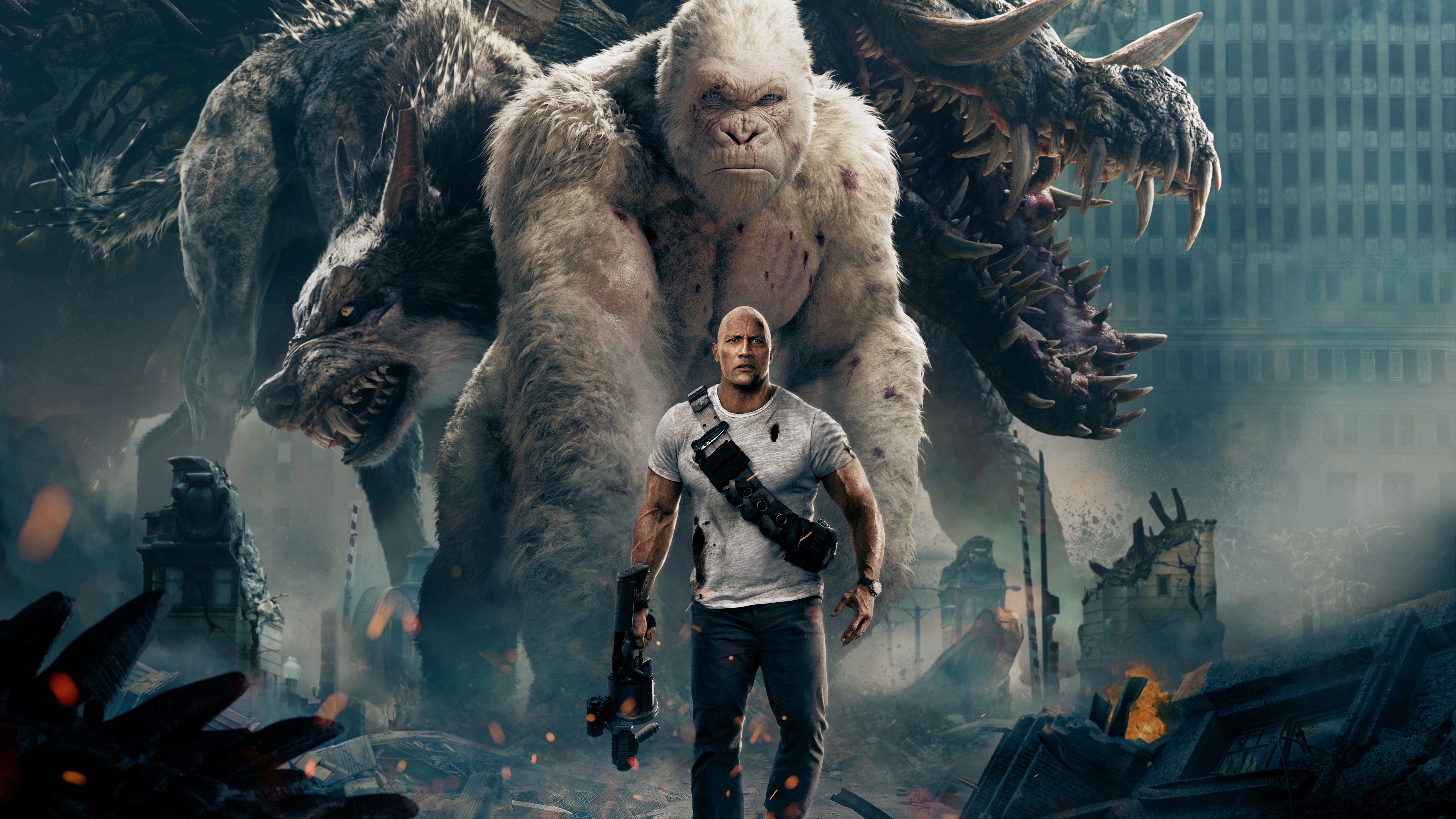 Dwayne Johnson Rampage
