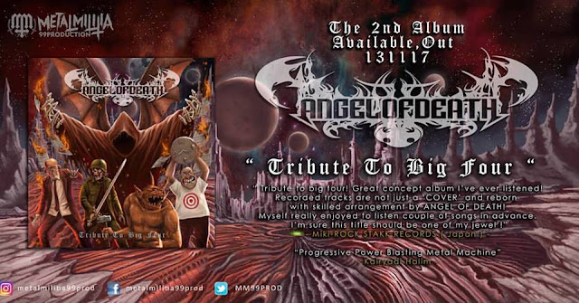 Angel Of Death melepas album kedua "Tribute To Big Four"