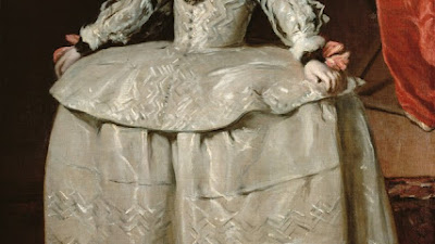 La infanta Margarita en blanco y plata de Velázquez