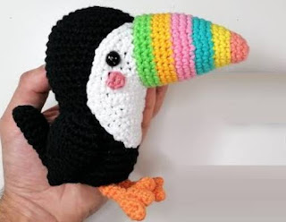 PATRON GRATIS TUCAN AMIGURUMI 53369