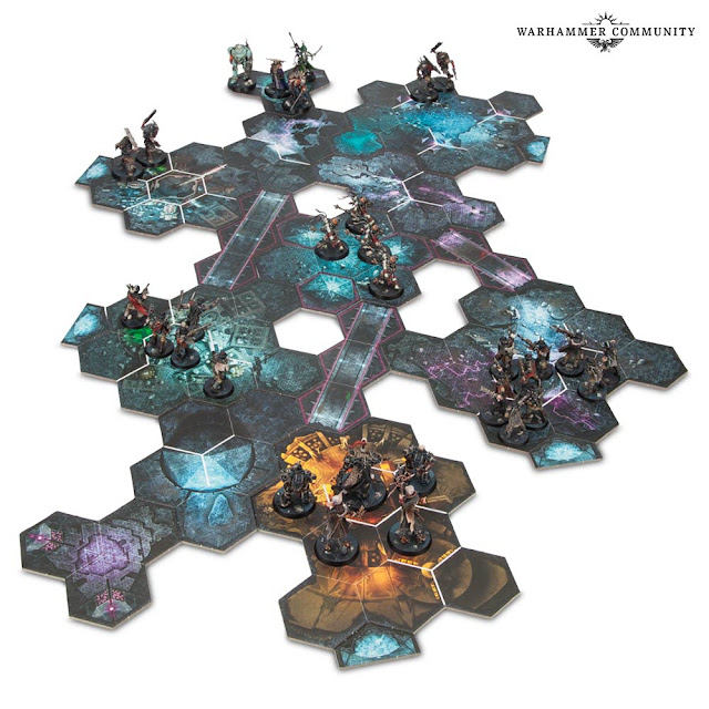 Tablero hexagonal Blackstone Fortress