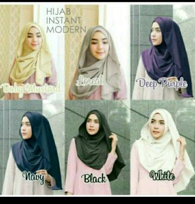 tutorial hijab segi empat simple dan modis untuk remaja