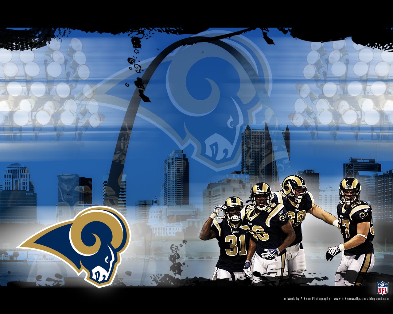 Arkane NFL Wallpapers: ST LOUIS RAMS