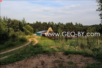 Construction next to the sanatorium in Nowe Pole