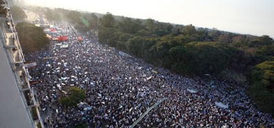 Manifestação em defesa da propriedade agrícola, Buenos Aires