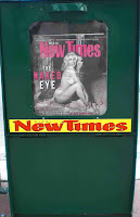 Miami New Times container, Collins Avenue, Miami Beach, what's on, listings magazine