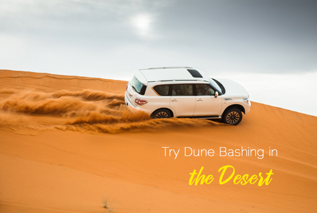 Try Dune Bashing in the Desert