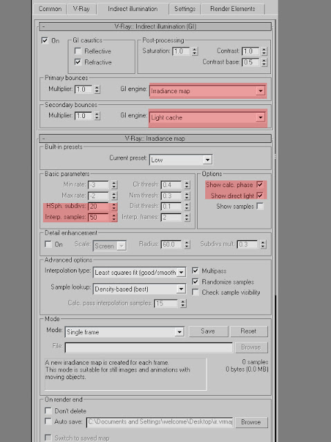 Cara render vray 3ds max interior realistis