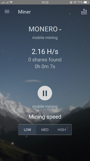Aplikasi Android Untuk Menambang Minergate 5.