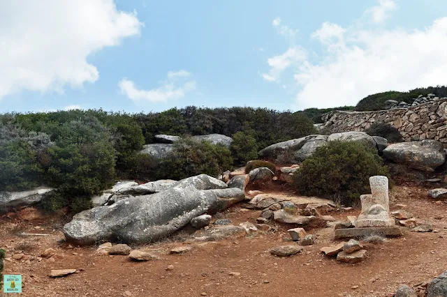 Kouros de Faranghi, isla de Naxos (Grecia)