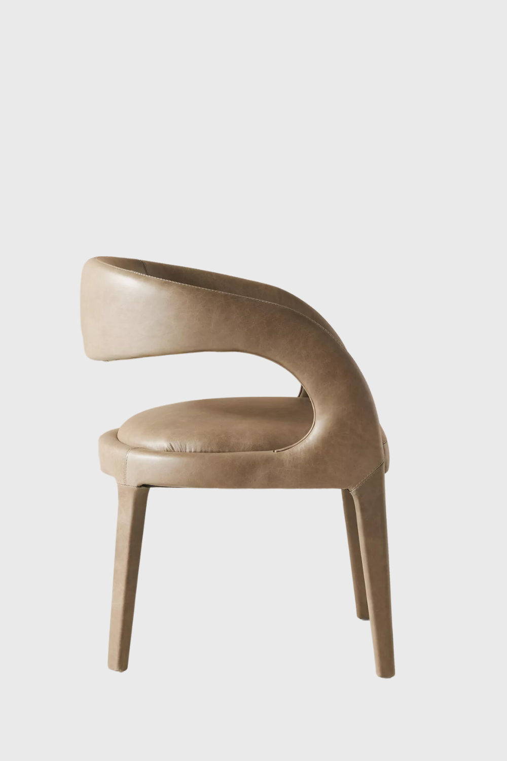 leather hagen dining chair