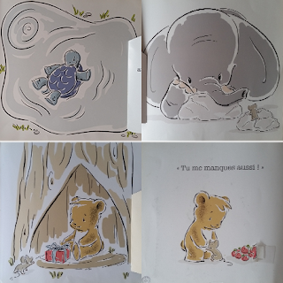 Où es tu petit ours, livre pour enfant sur l'amitié, le manque, la séparation, Editions Circonflexe