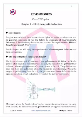 Chapter 6: Electromagnetic Induction