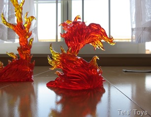 Bandai Flame Effect