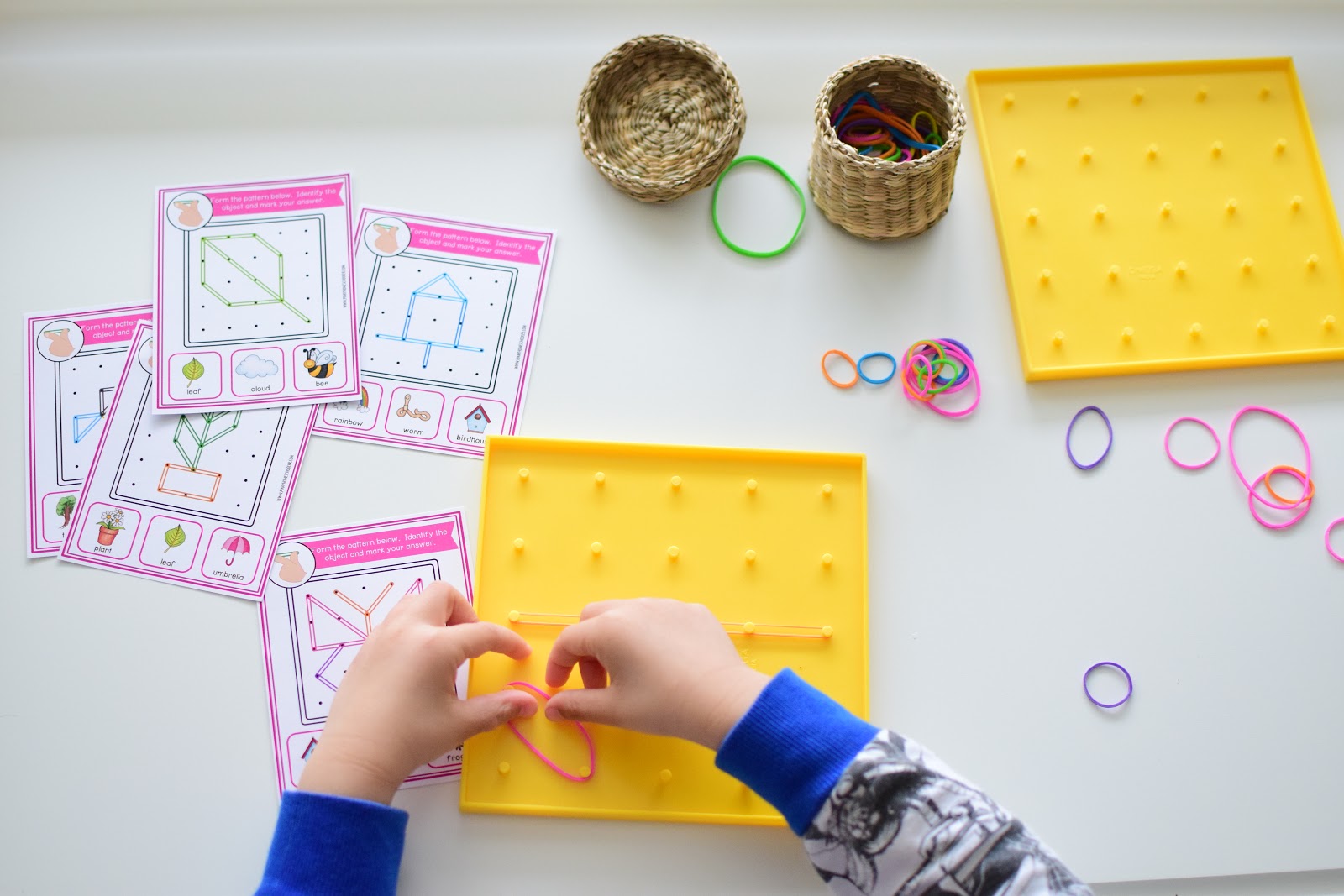 Spring Fine Motor Skills and STEM Activities