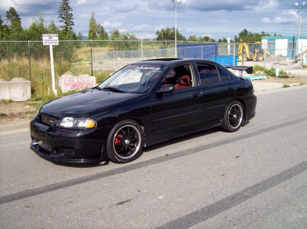 The Nissan Sentra has a 4 cylinder engine that displaces 25 