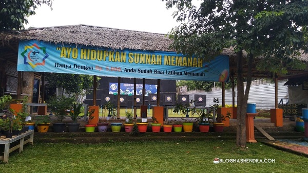 Panahan di Taman Herbal Insani, Depok